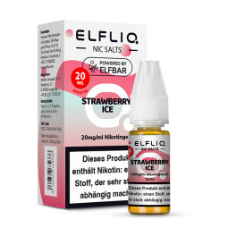 Elfbar Elfliq Strawberry Ice Nikotinsalz Liquid 10ml