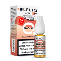 Elfbar Elfliq Peach Ice Nikotinsalz Liquid 10ml