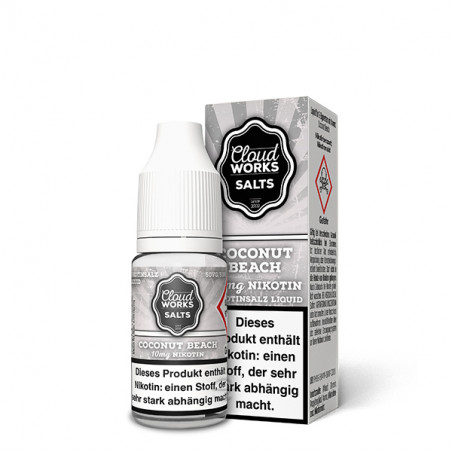 Cloudworks Coconut Beach Nikotinsalz Liquid 10ml