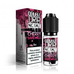 Double Drip Cherry Bakewell Nic Salt Liquid 10ml