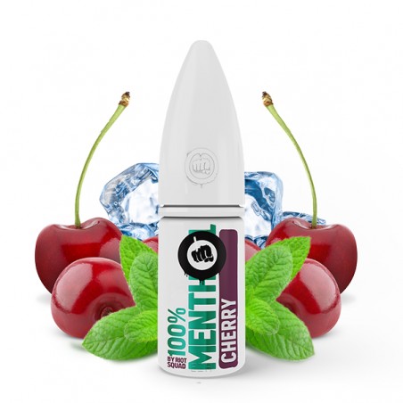 Riot Salt Hybrid Nikotin 100% Menthol Cherry 10ml