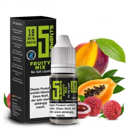5 Elements Fruity Mix Nikotinsalz Liquid 10ml 18mg