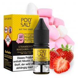 Pod Salt Fusion Strawberry Marshmallow Nikotinsalz Liquid 10ml 20mg