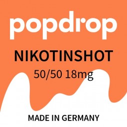POPDROP Nikotin-Shot 18mg 50/50 10ml