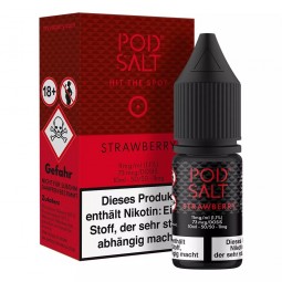Pod Salt Strawberry Nikotinsalz Liquid 10ml
