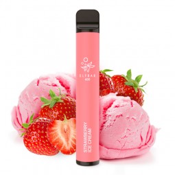 Elfbar 600 Einweg E-Zigarette Strawberry Ice Cream 20mg